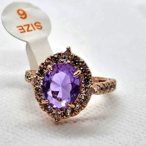 Amethyst Ring Sz 6